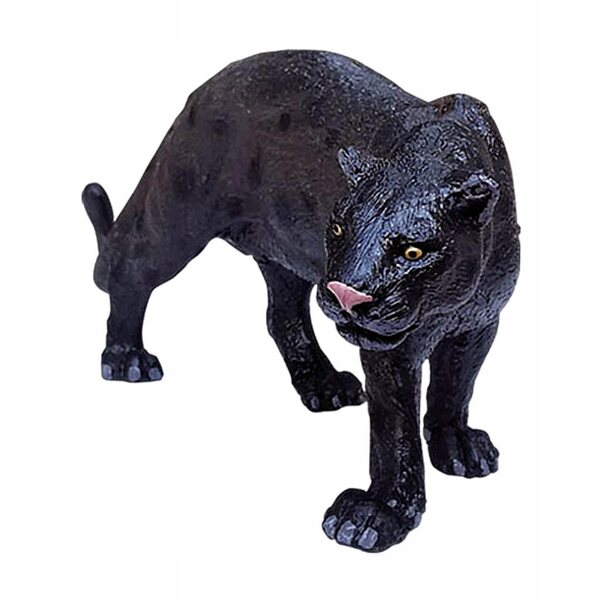 Figura animale in PVC ecologico, postura stante, decorazione e regalo per bambini