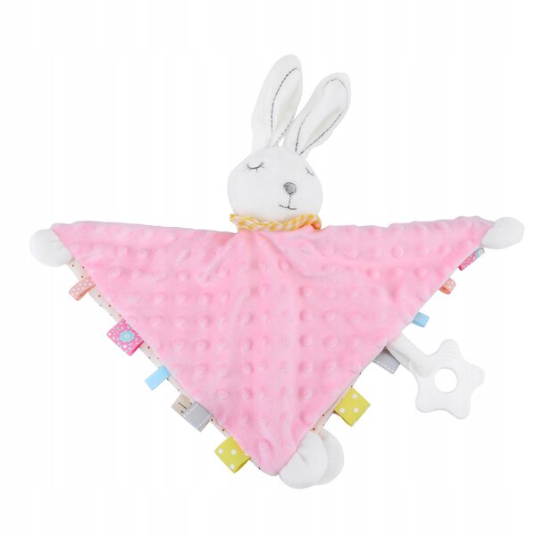 Rosa Stofftiere für Babys mit weichem Stoff und sicherem und bequemem Design