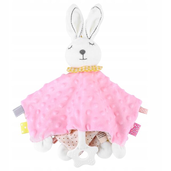 Peluches Rosa per Neonati con Morbido Tessuto e Design Sicuro e Confortevole