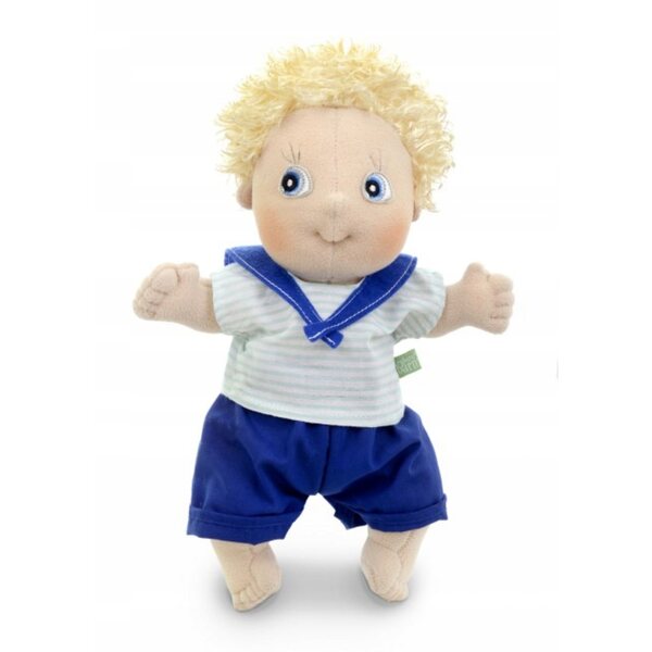 Bambola Rubens Barn Adam Cutie 32 cm in tessuto per bambini 12+ mesi
