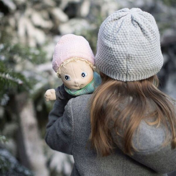 Bambola Rubens Barn Adam Cutie 32 cm in tessuto per bambini 12+ mesi