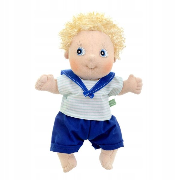 Bambola Rubens Barn Adam Cutie 32 cm in tessuto per bambini 12+ mesi
