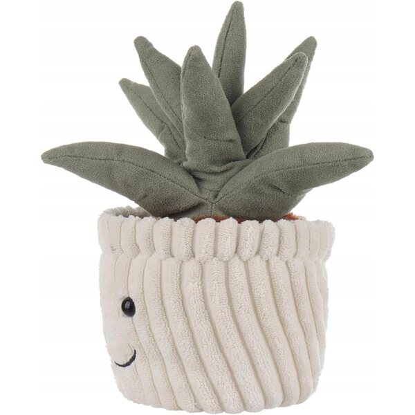 Peluche Agnello Albicocca morbido e facile da pulire 23x16x11 cm
