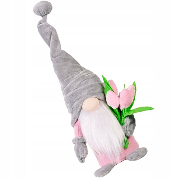 Lalcca decorativa Skrzat con tulipani per Festa della Mamma 37 cm
