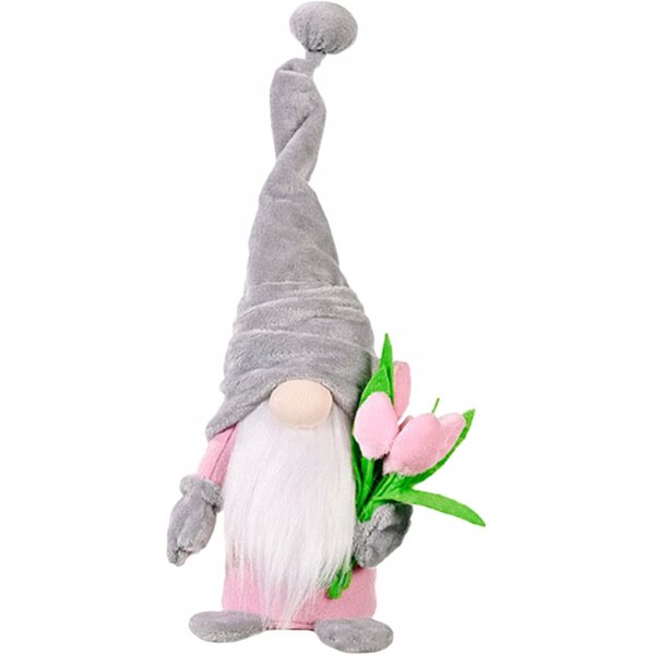 Lalcca decorativa Skrzat con tulipani per Festa della Mamma 37 cm