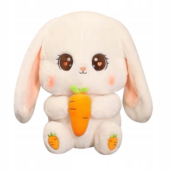 Peluche coniglio morbido 30 cm decorazione e giocattolo regalo originale