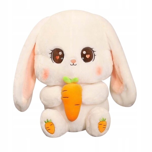 Peluche coniglio morbido 30 cm decorazione e giocattolo regalo originale