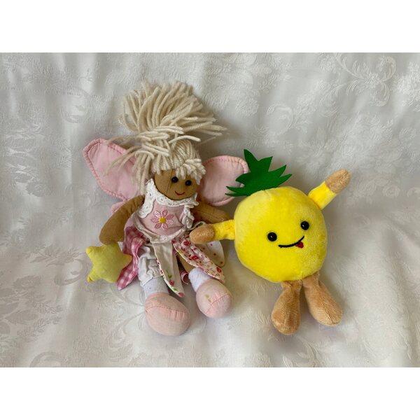 Sweet Craft Stoffpuppe 19 cm – Puppe aus weichem Stoff und Kunststoff