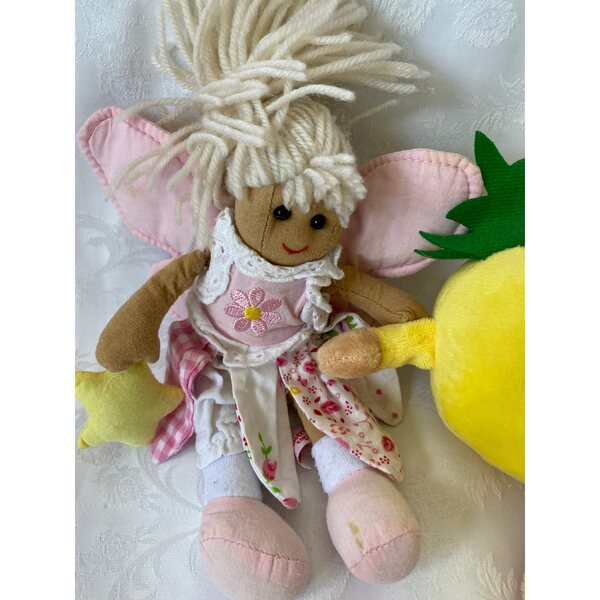 Sweet Craft Stoffpuppe 19 cm – Puppe aus weichem Stoff und Kunststoff