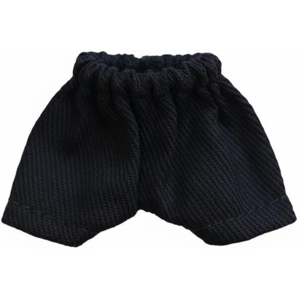 Salopette Jeans e Shorts Nero per Bambole 14 cm - Abiti Morbidi MotiveTech