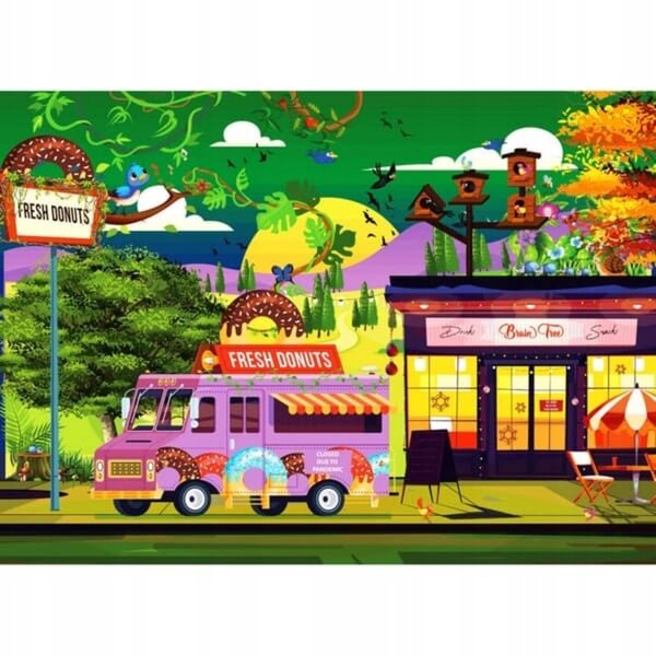 Brain Tree Puzzle 500 Teile mit mattem Finish und realistischen Details 49x36 cm