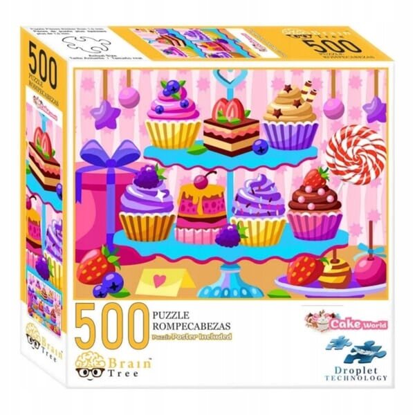 Puzzle Brain Tree in Cukierni 500 Teile mit hochwertigem Druck