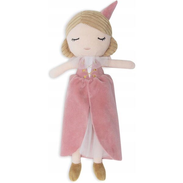 Bambola Principessa Rosa con Vestito in Tulle 30 cm - Morbida e Lavabile