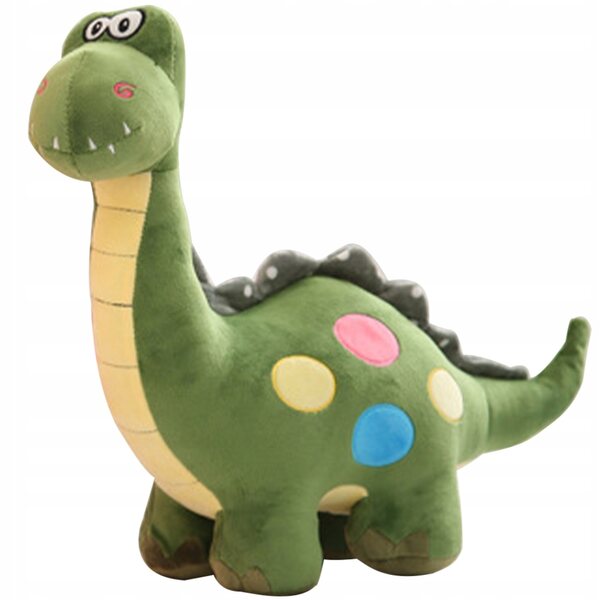Figurina Dinosauro Morbida e Resistente 50cm in Cotone PP Verde