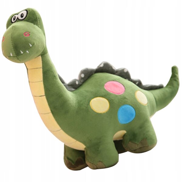 Figurina Dinosauro Morbida e Resistente 50cm in Cotone PP Verde