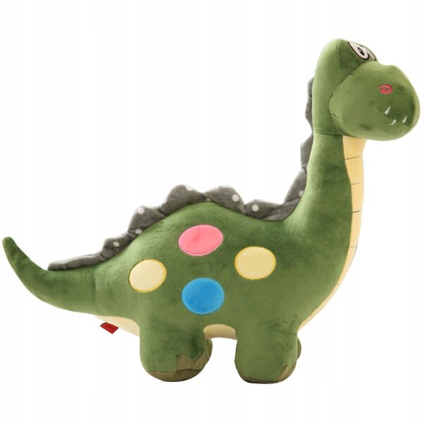 Figurina Dinosauro Morbida e Resistente 50cm in Cotone PP Verde