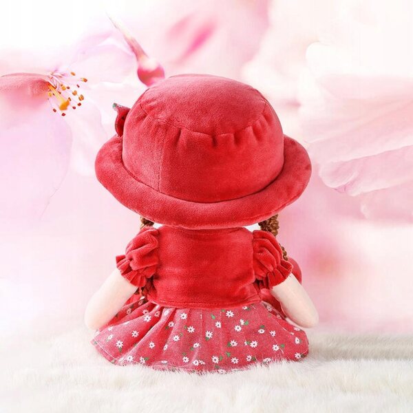 Plüsch-Prinzessin-Puppe für Mädchen, 35 cm, sicher für Kinder