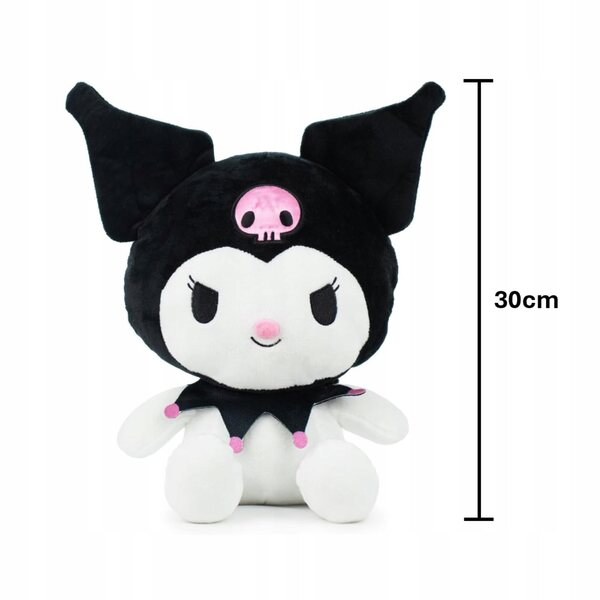 Peluche Kuromi Sanrio 30cm Morbido e Perfetto per Bambini e Collezionisti