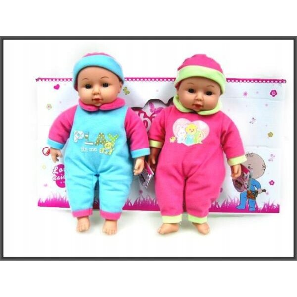 36 cm große weiche Puppe mit Geräuschen, CE-zertifiziert, für Kinder ab 3 Jahren