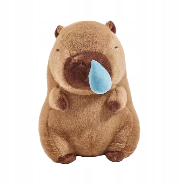 Plüsch-Wasserschwein-Spielzeug 30 cm mit niedlichem Mechanismus, ideales Geschenk und Dekoration