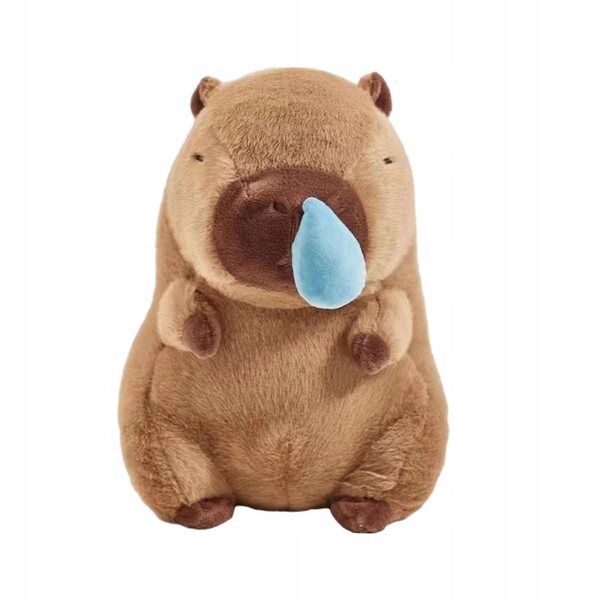 Plüsch-Wasserschwein-Spielzeug 30 cm mit niedlichem Mechanismus, ideales Geschenk und Dekoration