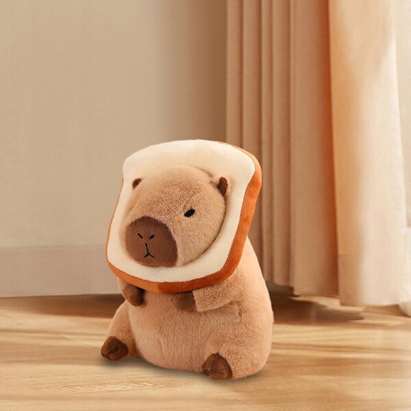 Realistisches Capybara-Plüschtier 30 cm – Stofftier und Heimdekoration