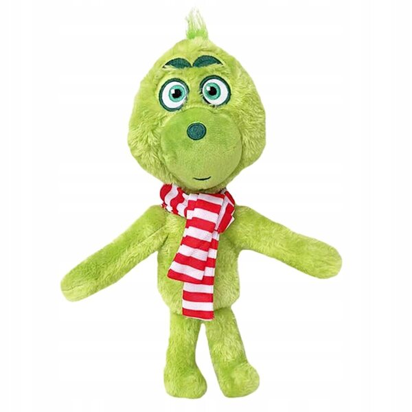 MEZHEN Grinch Plüschtier 32 cm, Weihnachtsdekoration für Kinder ab 3 Jahren