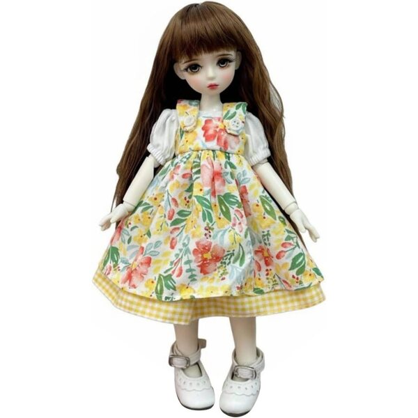 predolo Vestito per Bambola 30 cm Abito Estivo BJD Facile da Indossare e Resistente