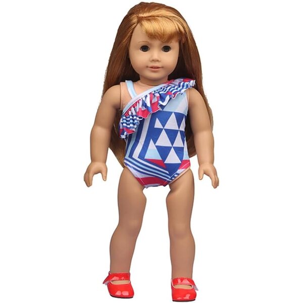 Body costume casual per bambola 18 pollici, accessori moda per bambola da 46 cm
