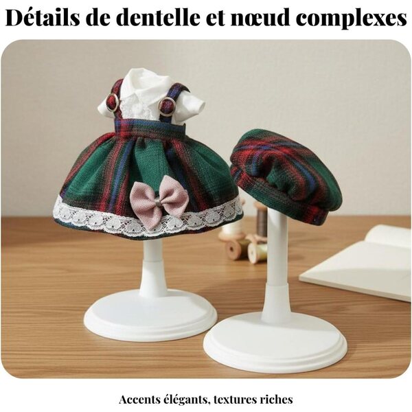 Kleid für BJD 1/6 Doll Olive Elegantes Design und hochwertige Materialien