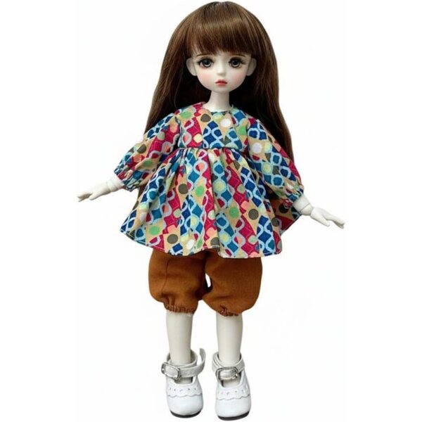 predolo Vestito Estivo per Bambola BJD 30 cm - Abito Facile da Indossare e Resistente
