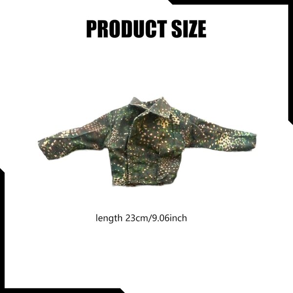 kowaku Giacca in Tessuto 1/6 per Action Figure Maschili 12 Pollici, Costume di Miniatura