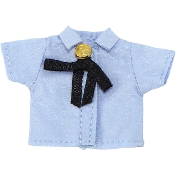 Blaues Miniatur-Sommer-T-Shirt im Maßstab 1:12 für die 6-Zoll-Actionfigur von FewNvWa