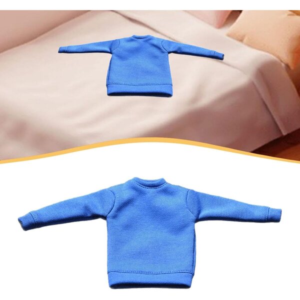 Camicia a maniche lunghe per action figure 1/6 - vestibilità perfetta e stile versatile