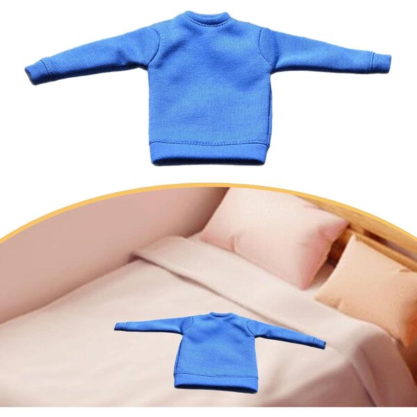 Camicia a maniche lunghe per action figure 1/6 - vestibilità perfetta e stile versatile