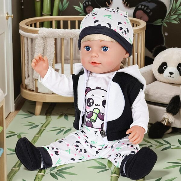 Vestito in pile morbido per bambola 45,7 cm - abbigliamento invernale sicuro e colorato