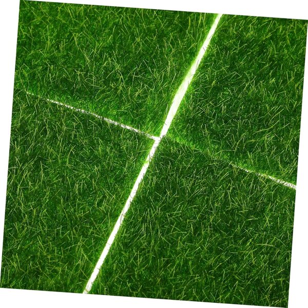INOOMP 10 pezzi Muschio Artificiale Verde per Fioriere e Decorazioni Interni ed Esterni