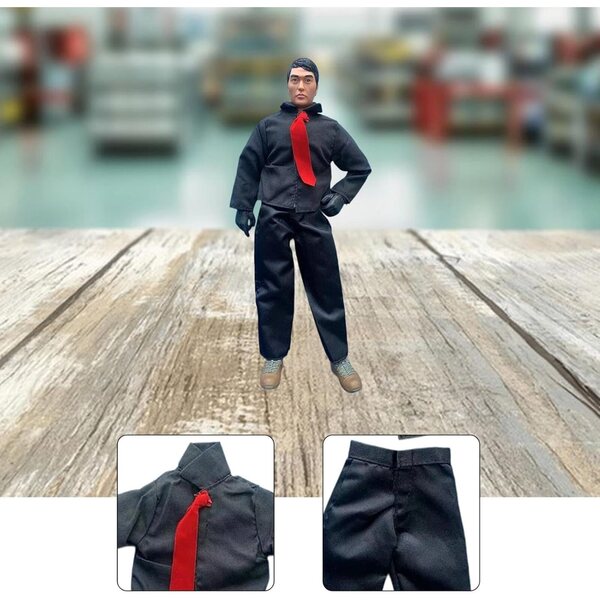 1:6 Kleidung für 12" Puppen Jiuvaso Top und Hose Kleidung Miniatur Cosplay