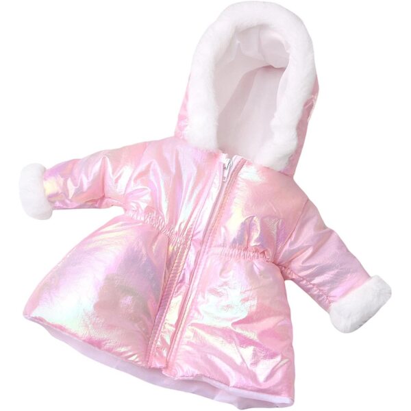 Winterliches weiches Fleece-Outfit für 18-Zoll-Puppen, Tmboryuu-Kleidungsset