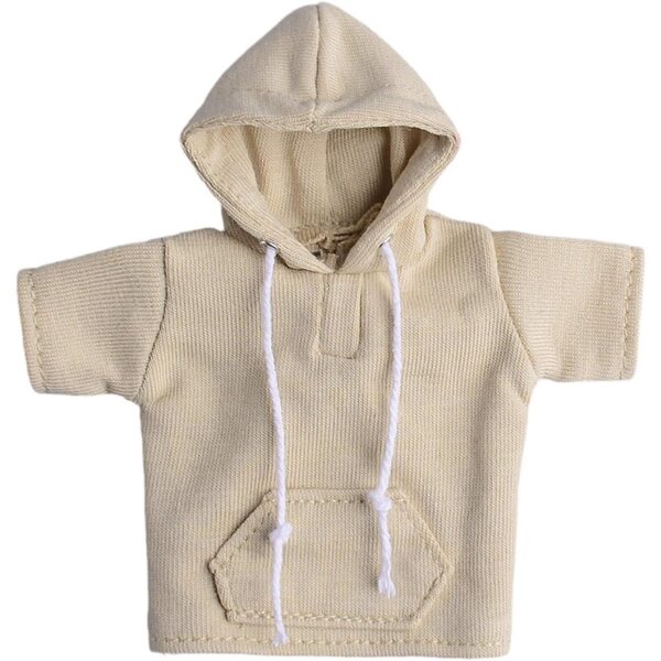 1/12 Herren-Kapuzenpullover aus Stoff für die Puppen- und Actionfiguren-Kollektion