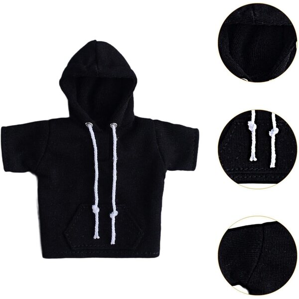 Herren-Sweatshirt-T-Shirt 1/12 realistische Miniatur für die Actionfiguren-Sammlung