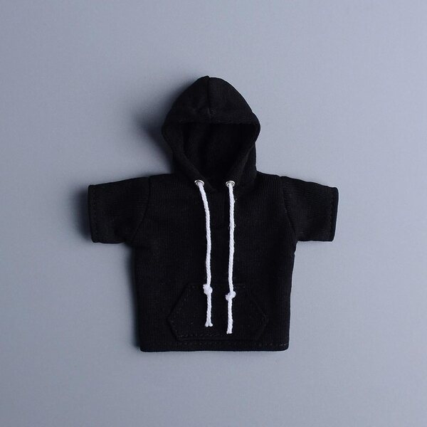 Herren-Sweatshirt-T-Shirt 1/12 realistische Miniatur für die Actionfiguren-Sammlung