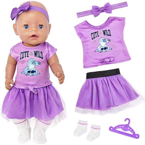 Lila Kleidung für Puppen 35,5–45,7 cm – perfekte Kleidung von Carreuty