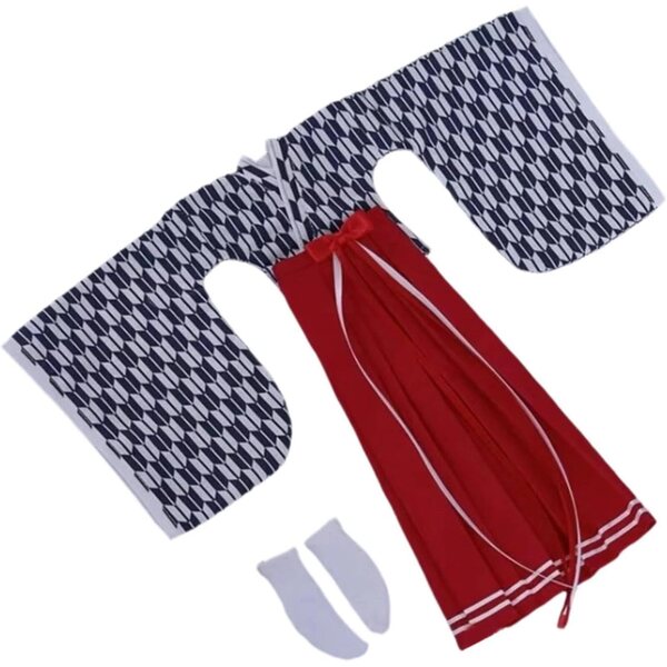1/6 traditioneller Kimono für 12 Zoll große weibliche Actionfigur – modische Qectial-Kleidung
