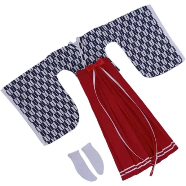 1/6 traditioneller Kimono für 12 Zoll große weibliche Actionfigur – modische Qectial-Kleidung