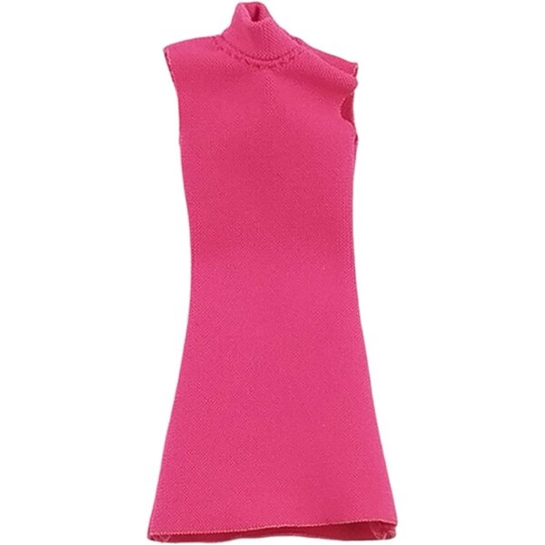 Rosa Rock für 1/12 Puppen – elastisches Zubehör für 6-Zoll-Actionfiguren