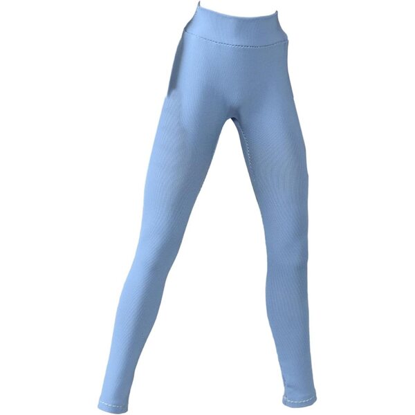 1/6 Miniaturhose für Actionfigur Stretch Joggers Blau