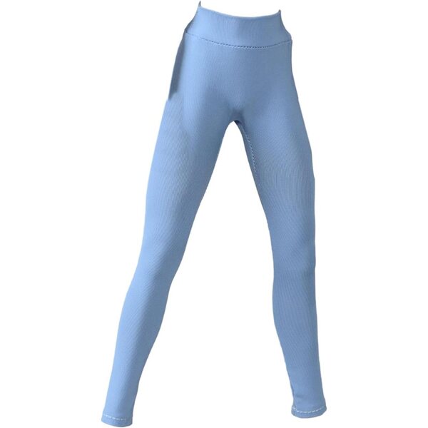 1/6 Miniaturhose für Actionfigur Stretch Joggers Blau