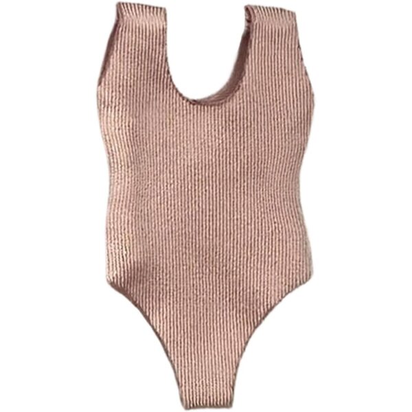 Colcolo Costume da Bagno 1/12 per Action Figure Femminili, Mini Abbigliamento Rosa