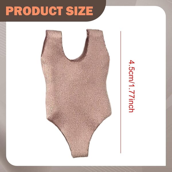 Colcolo Costume da Bagno 1/12 per Action Figure Femminili, Mini Abbigliamento Rosa